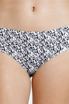 Zivame Whimsical Print Low Rise Full Coverage Hipster Panty - Black White Pt — thumbnail 4